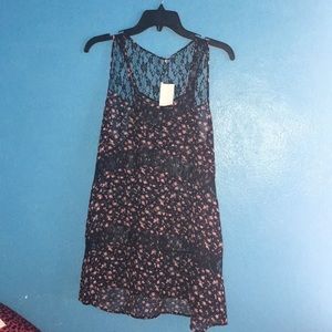 Multicolored Floral Top